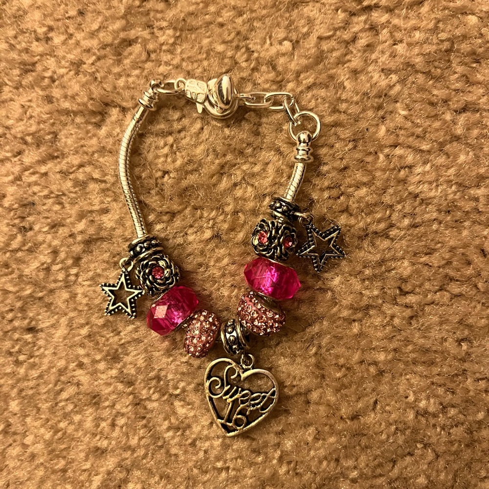 Sweet 16 Charm Bracelet